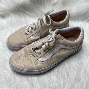 Vans Off The Wall Leather Sneakers Size 7